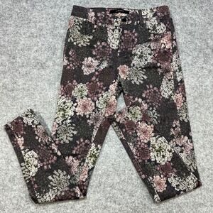 J Brand Queen Anne's‎ Lace Floral Skinny Jeans Size 29